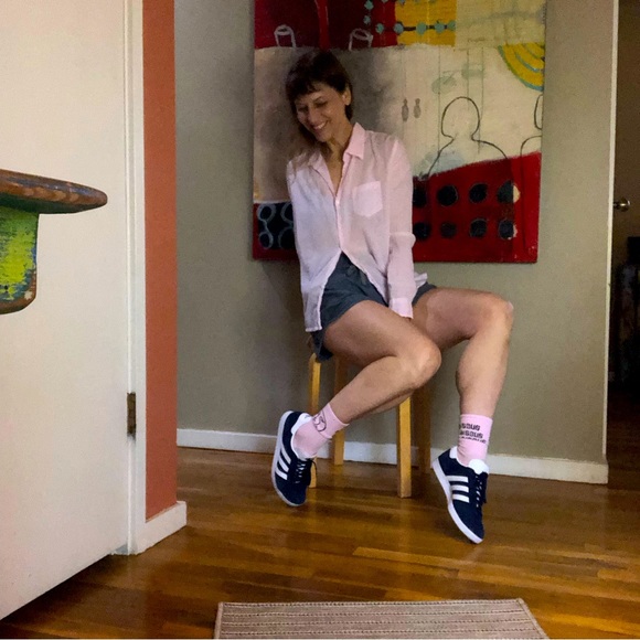 Pink Sundry Button Down Sz 3 - Picture 2 of 11